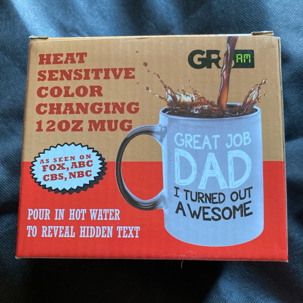Brand New - Color Changing Mug - Father’s Day - 12oz